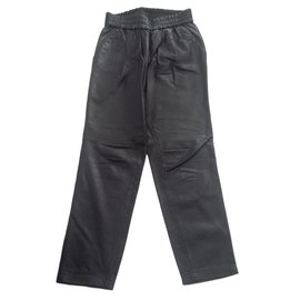 Mango Hose Schwarz