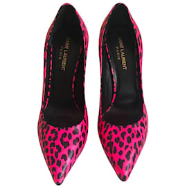 Saint Laurent-Animal print heels-Other