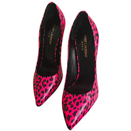 Saint Laurent-Animal print heels-Other
