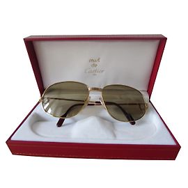 Cartier Occhiali da sole da uomo D'oro