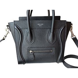 Céline Luggage Nano Noir