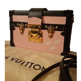 Louis Vuitton Modèle petite malle Noir Rose Doré