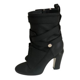Fendi-Ankle boots-Black
