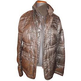 Jaqueta Moncler Marrom Marrom
