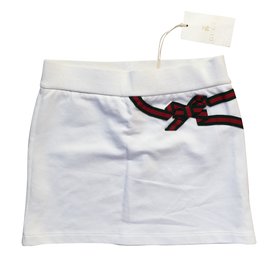 Gucci-Girl skirts-White