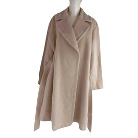 Junko Shimada-Wool coat-Beige