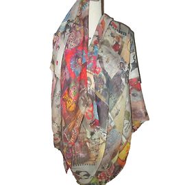 Autre Marque Unbreakable evolution Foulard XL modèle GRAFFITI Multicolore