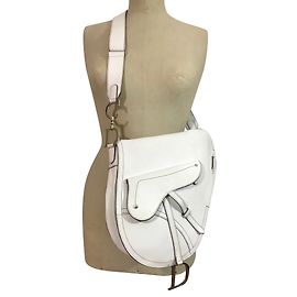Christian Dior Saco de SELA Branco