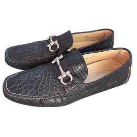 Salvatore Ferragamo-Men's loafers-Black