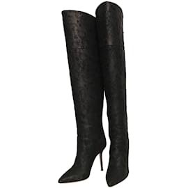 Dolce & Gabbana-Thigh-high boots-Black