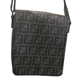 Fendi Men's bag Brown Bronze