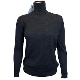 Tomas Maier Turtleneck Grey Wool Grey
