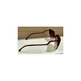 Fendi-Sunglasses-Dark red