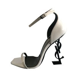 Saint Laurent-Heels-White