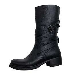 Miu Miu Biker boots Black