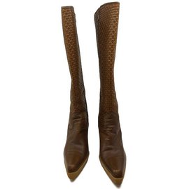 Stuart Weitzman-boots-Caramel