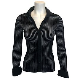 Anne Fontaine Camicia Nero Bianco