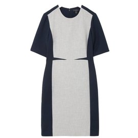 Cos Dresses Grey Navy blue