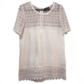 The Kooples Top Bianco