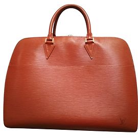Louis Vuitton Maletín "Sorbona" ​​en cuero epi. Otro