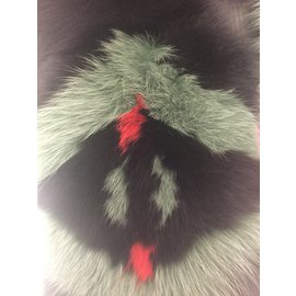 Fendi-Fox scarf-Black