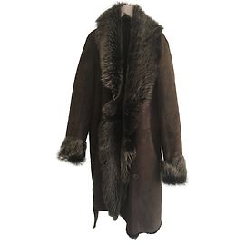 Autre Marque Laced coat Taupe