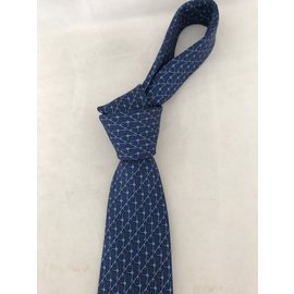 Hermès-Laços-Azul marinho