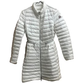 Moncler-Moncler jaqueta XS-Branco