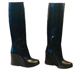 Prada-boots-Black