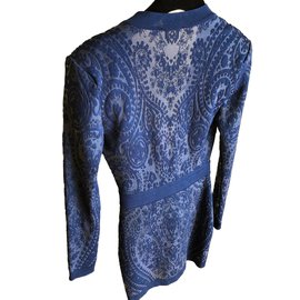 Balmain-Dress-Dark blue