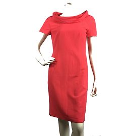 Escada Vestido rojo coral Roja