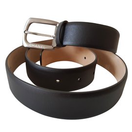 Chanel-Chanel, nuevo cinturón waist95-Negro