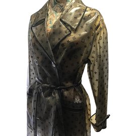 Louis Vuitton-Trench-Gris anthracite