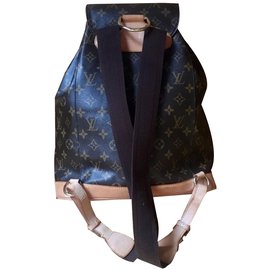 Louis Vuitton-Backpack-Brown