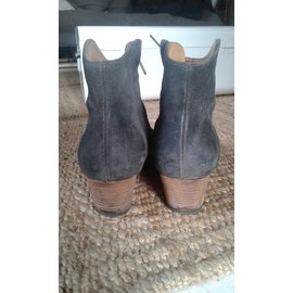 Isabel Marant-Boots Dicker-Gris anthracite