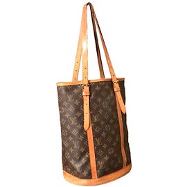 Louis Vuitton Eimer großes Modell Dunkelbraun