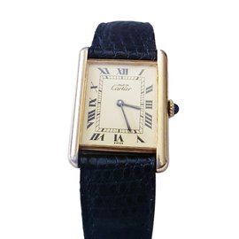 Cartier-Tank-Golden,Metallic