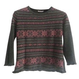 Marella Casgmere-Mischpullover Anthrazitgrau