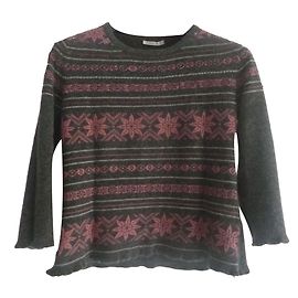 Marella Suéter de mezcla de Casgmere Gris antracita