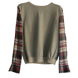 Zara Camicia a maniche lunghe in puro cotone Multicolore