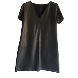 Zara A-shape dress Black