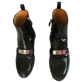 Hermès-Ankle Boots-Black
