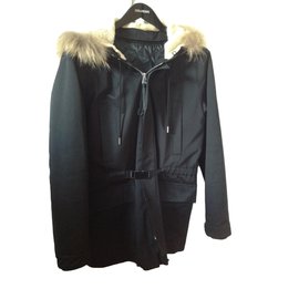Sandro-Men Coats Outerwear-Black