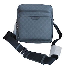 Gucci Sacs Porte-documents Gris anthracite