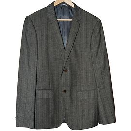 Calvin Klein Blazer Grey Viscose Grey
