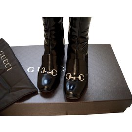 Gucci-boots-Black