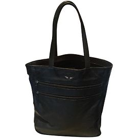 Sac cabas en cuir noir Zadig & Voltaire Noir