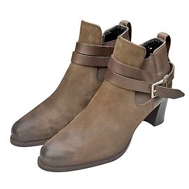 Botines Heschung de cuero marrón 37 Marrón claro