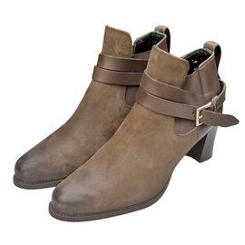 Heschung-Boots-Light brown