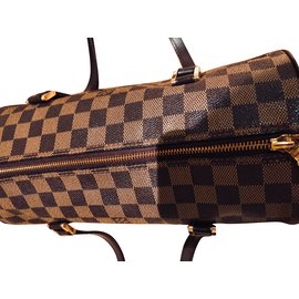 Louis Vuitton-Vuitton Checkered Butterfly Handbag-Brown